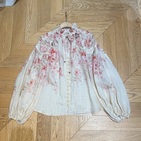 Zimmermann lantern sleeve shirt - Picture 7 of 8